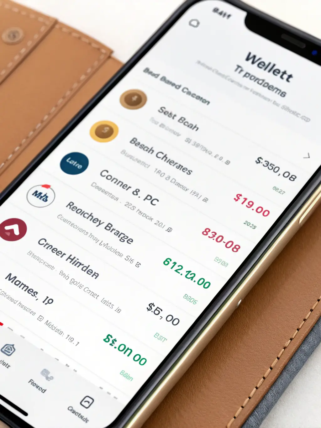 An image of a digital wallet interface showing a zero balance, despite the user knowing funds should be present, highlighting the anxiety of missing funds.